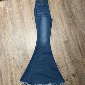 Turquoise Haven Flare \u0026 Wide Leg Jeans 